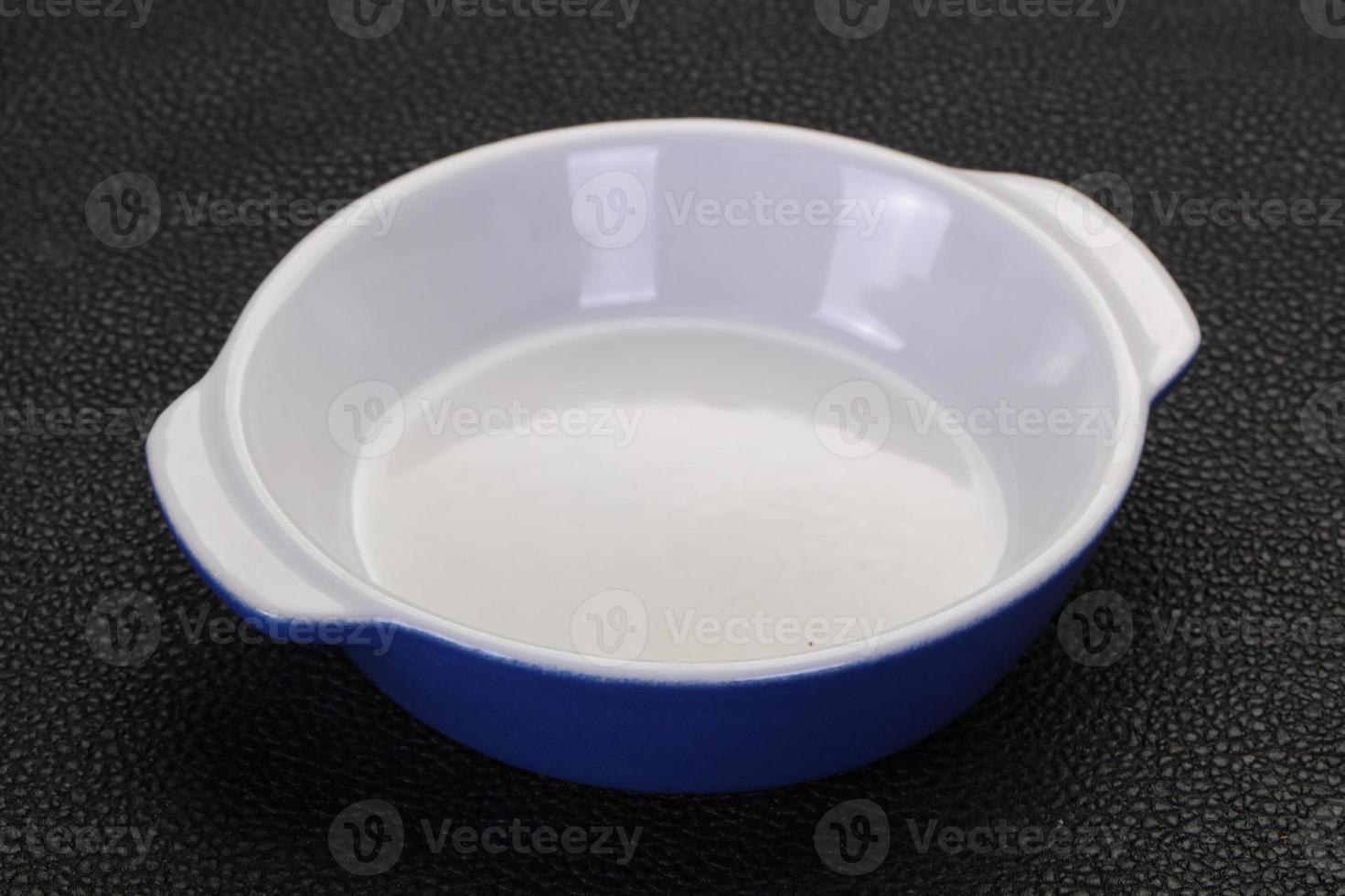 Empty ceramic bowl photo