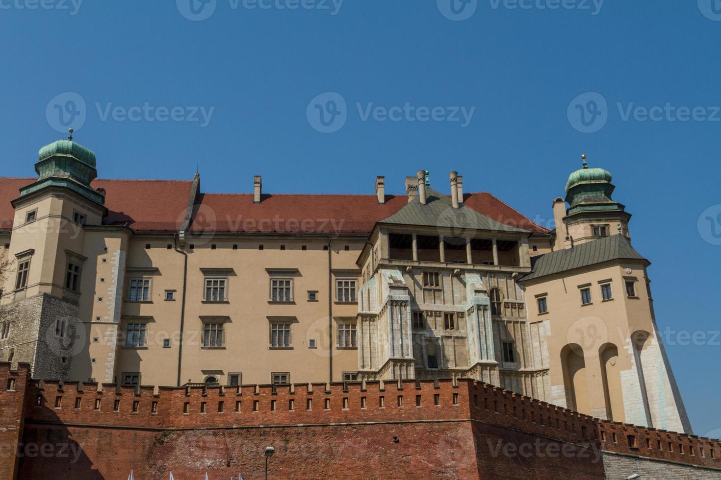 Royal castle in Wawel, Krakow photo