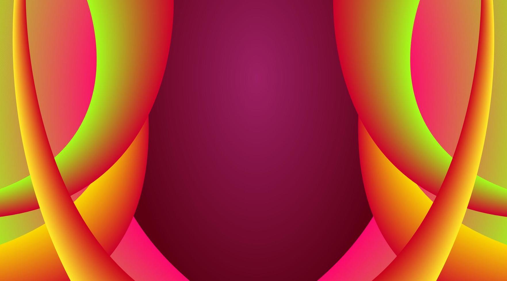 colorful fluid shapes, abstract background vector