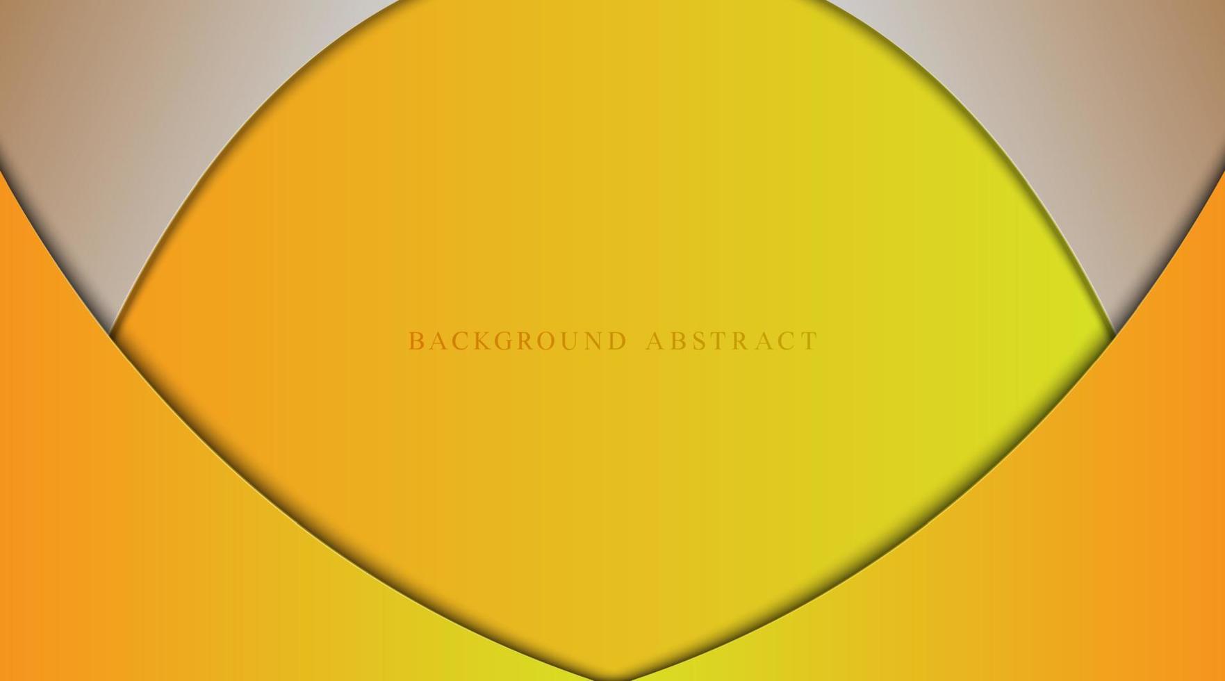 fondo abstracto, degradado naranja y amarillo, diseño simple vector