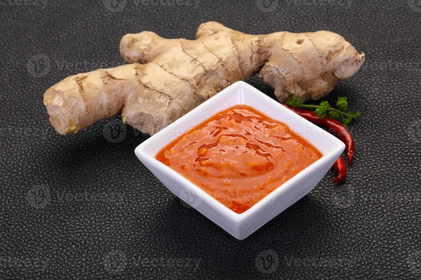 Ginger chili sauce photo