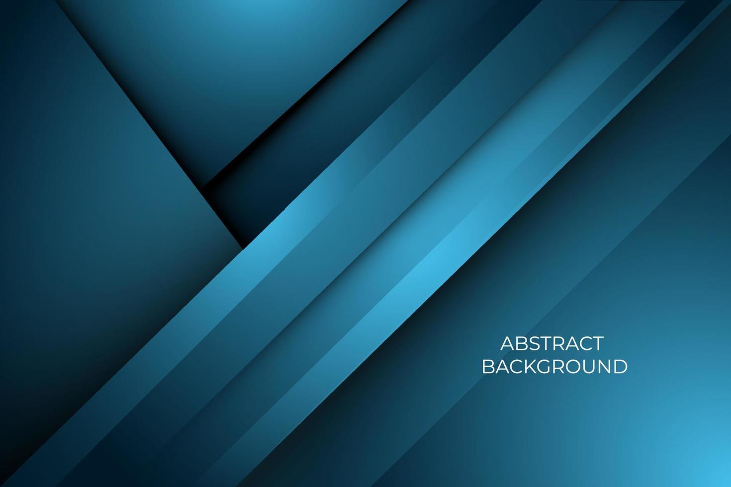 Abstract Blue Background Geometric Shape. vector