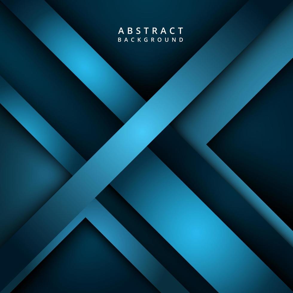 Abstract Blue Background Geometric Shape. vector
