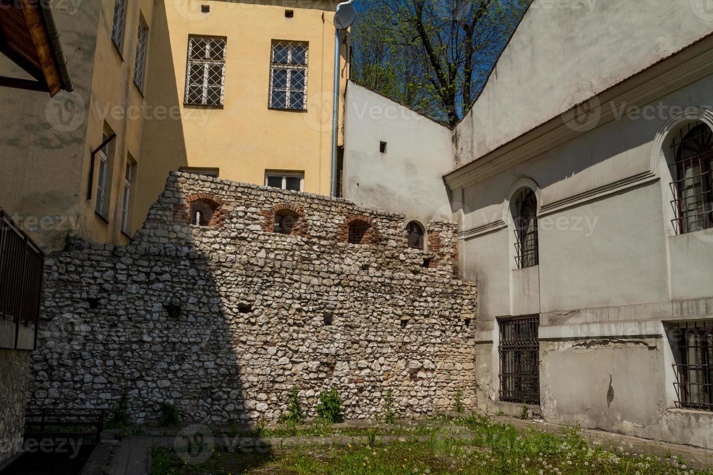 Krakow - a unique architecture in the old Jewish district of Kazimierz photo