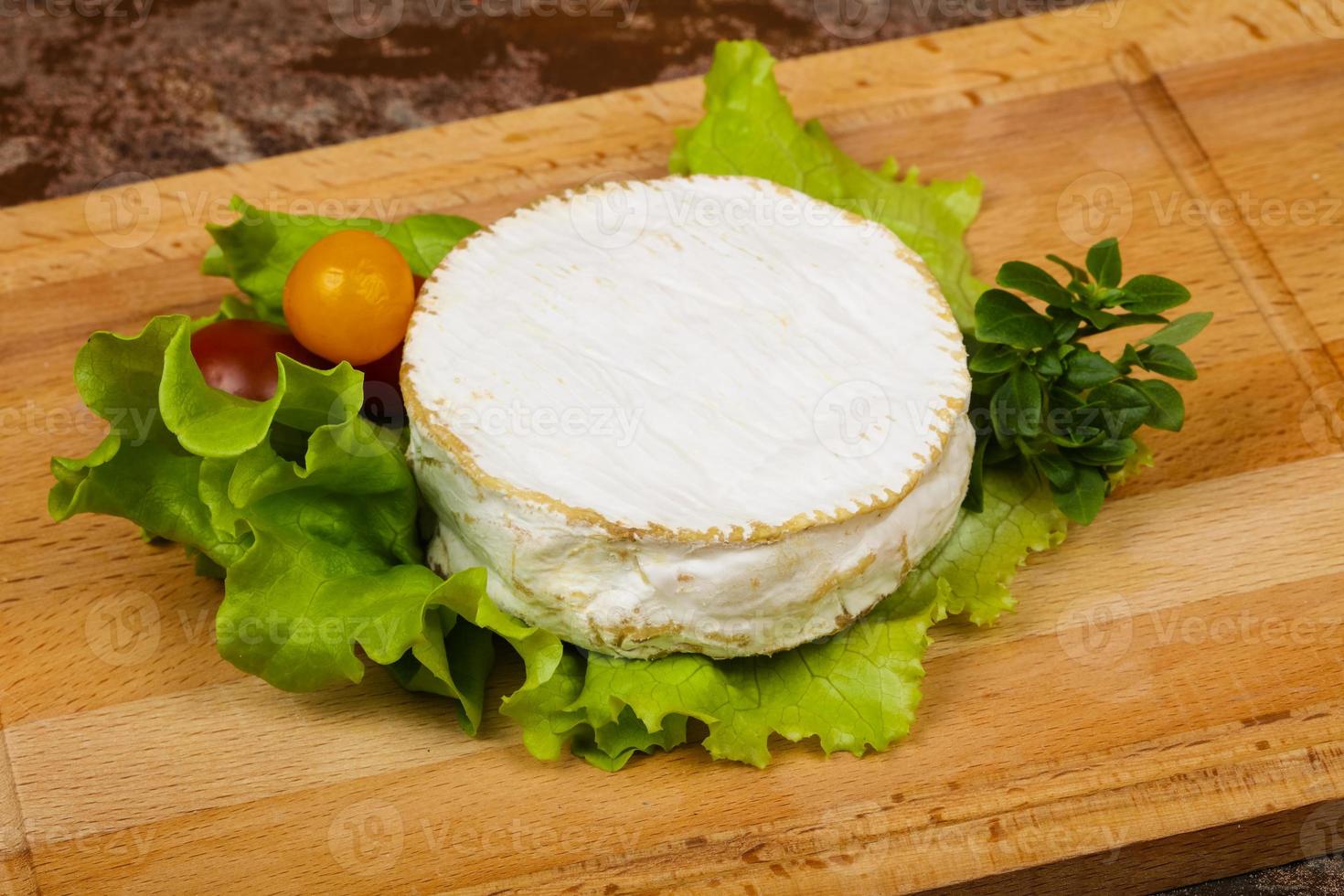 Delicous camembert cheese photo