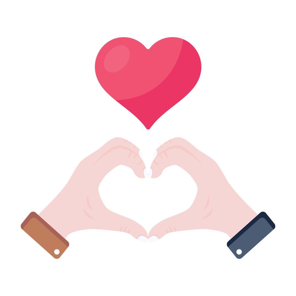 Get this handy flat icon of valentine surprise vector