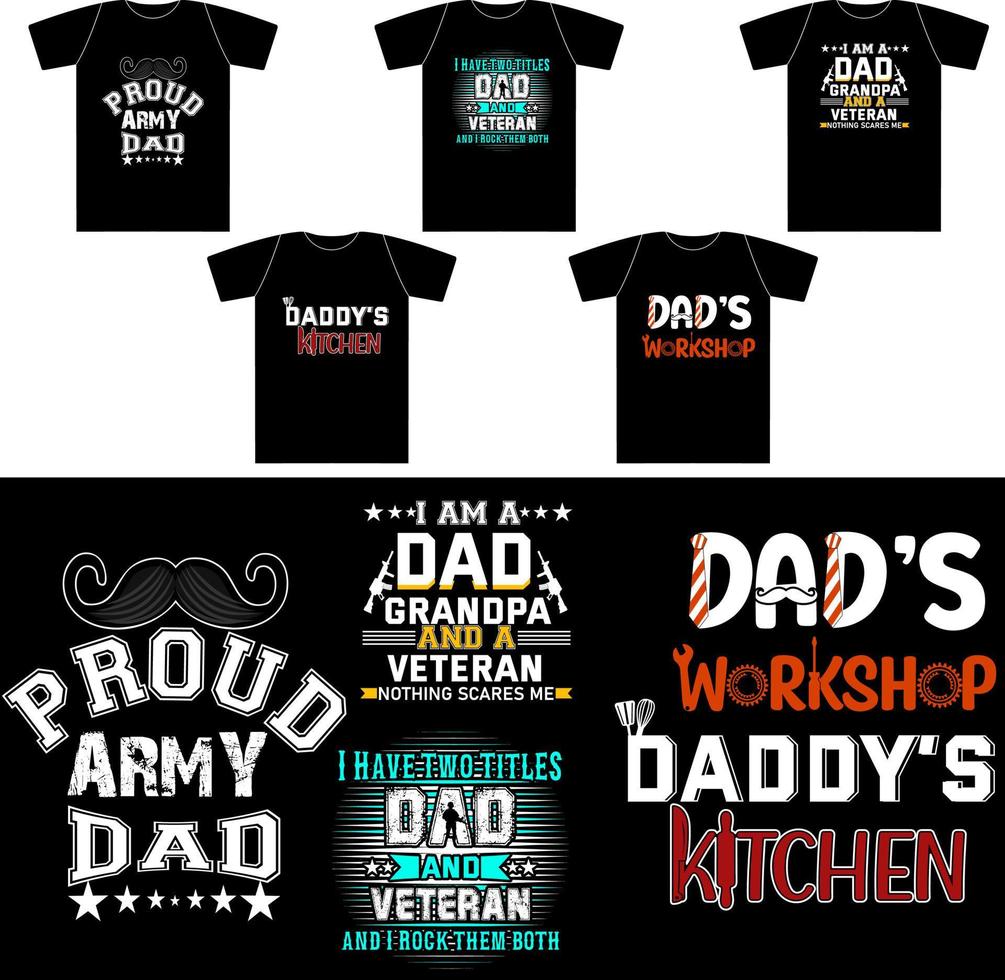 Fathers Day Bundle vector