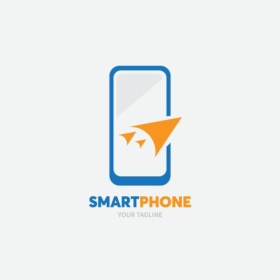 Phone Shop logo design, Modern Phone logo design vector icon