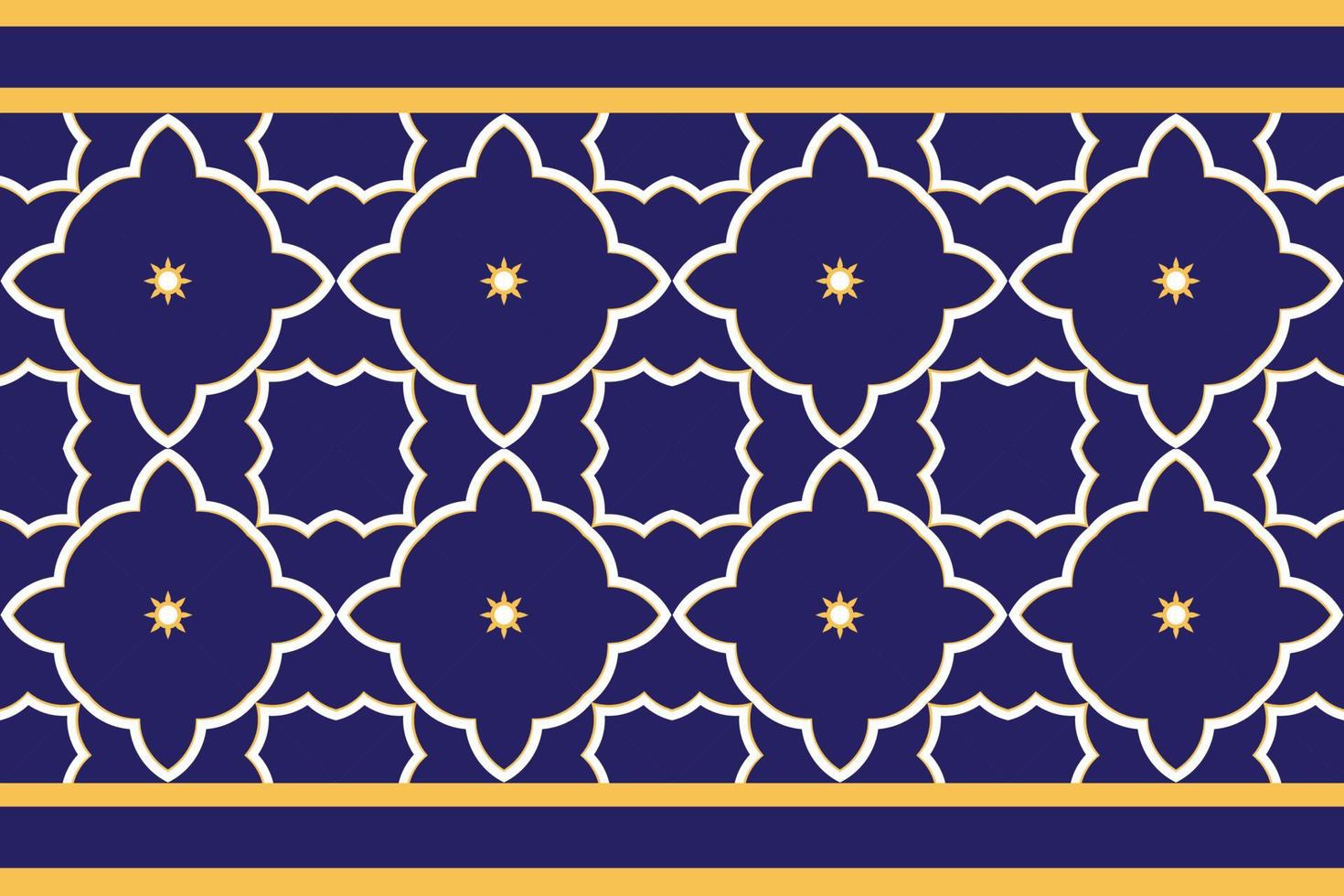 Ethnic pattern morocco design. vector
