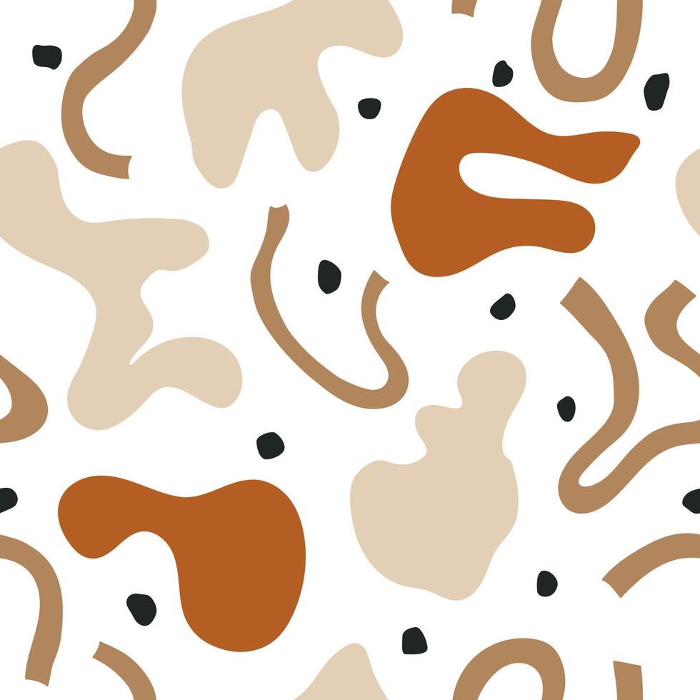 White seamless modern pattern with beige abstract spots and lines. Minimalist repeating print flat for printing on fabric, wallpaper and packaging. 7849265 Vector Art at Vecteezy white-seamless-modern-pattern-with-beige-abstract-spots-and-lines-minimalist-repeating-print-flat-for-printing-on-fabric-wallpaper-and-packaging-7849265-vector-art-at-vecteezy