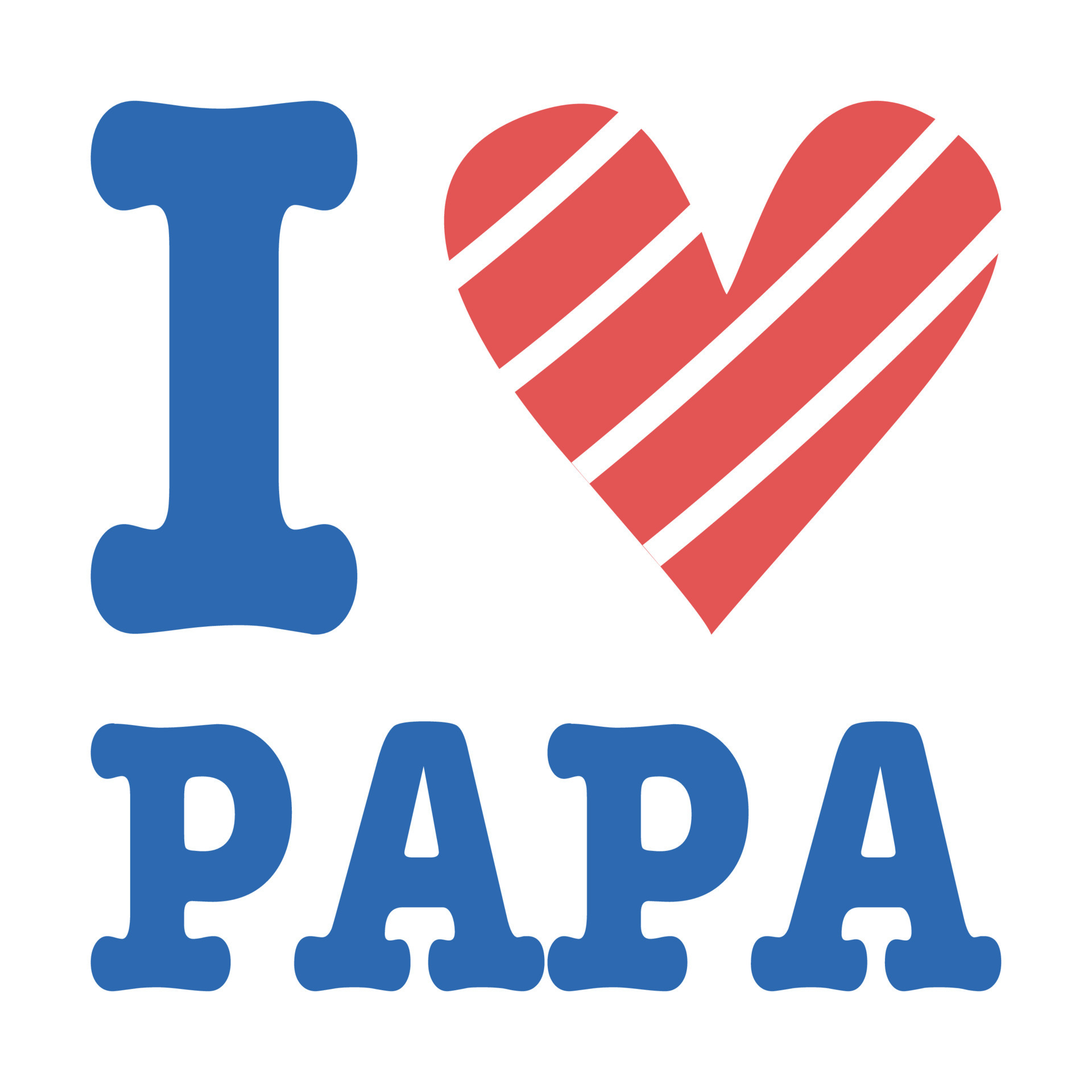 I love papa vector and illustration. 7849418 Vector Art at Vecteezy