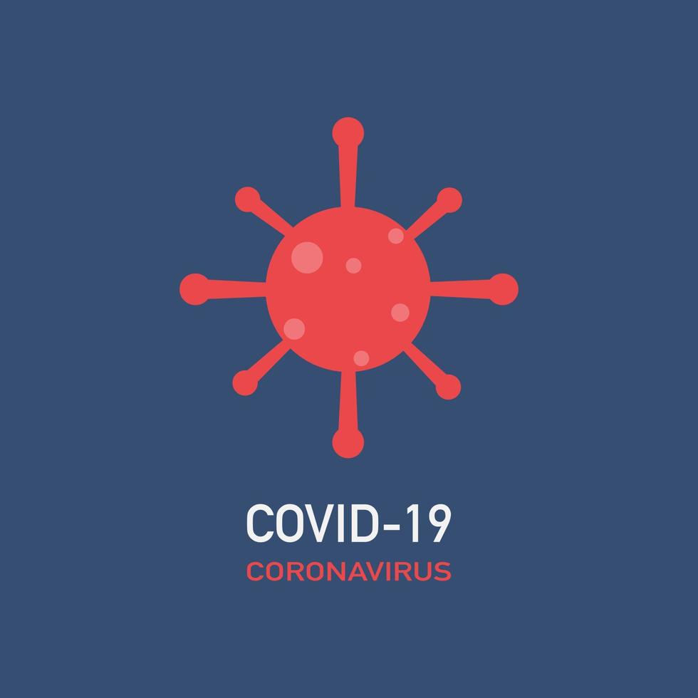 Coronavirus pandemic background. vector