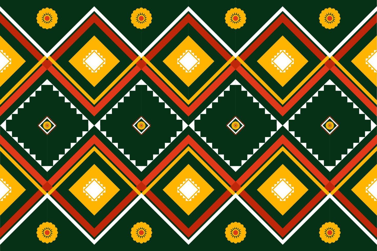 Ethnic pattern traitional design for background. vector
