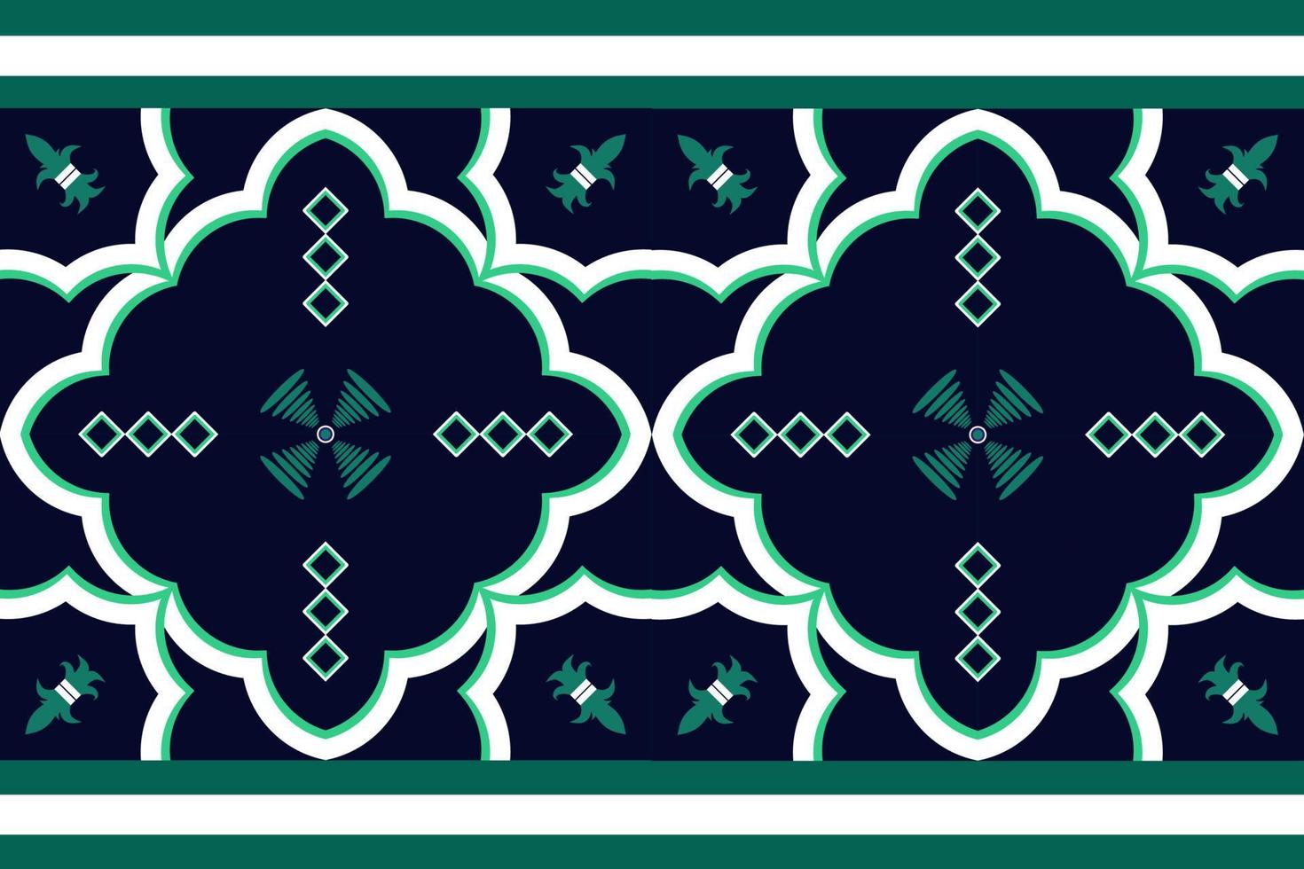 patrón étnico estilo marroquí. vector