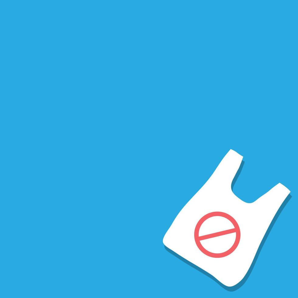 no use plastic banner icon vector