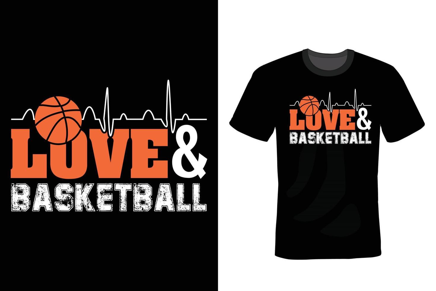 Basketball T shirt design, vintage, typography vector