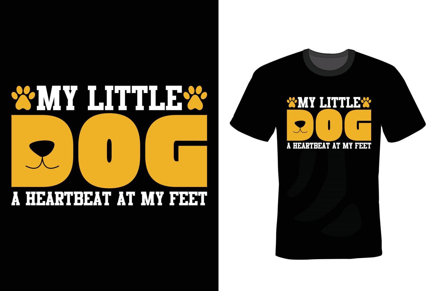 Dog T shirt design, vintage, typography vector