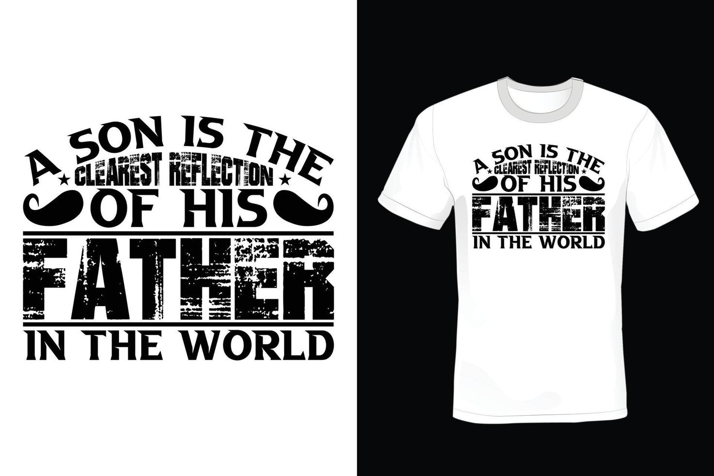 Father T shirt design, vintage, typography vector