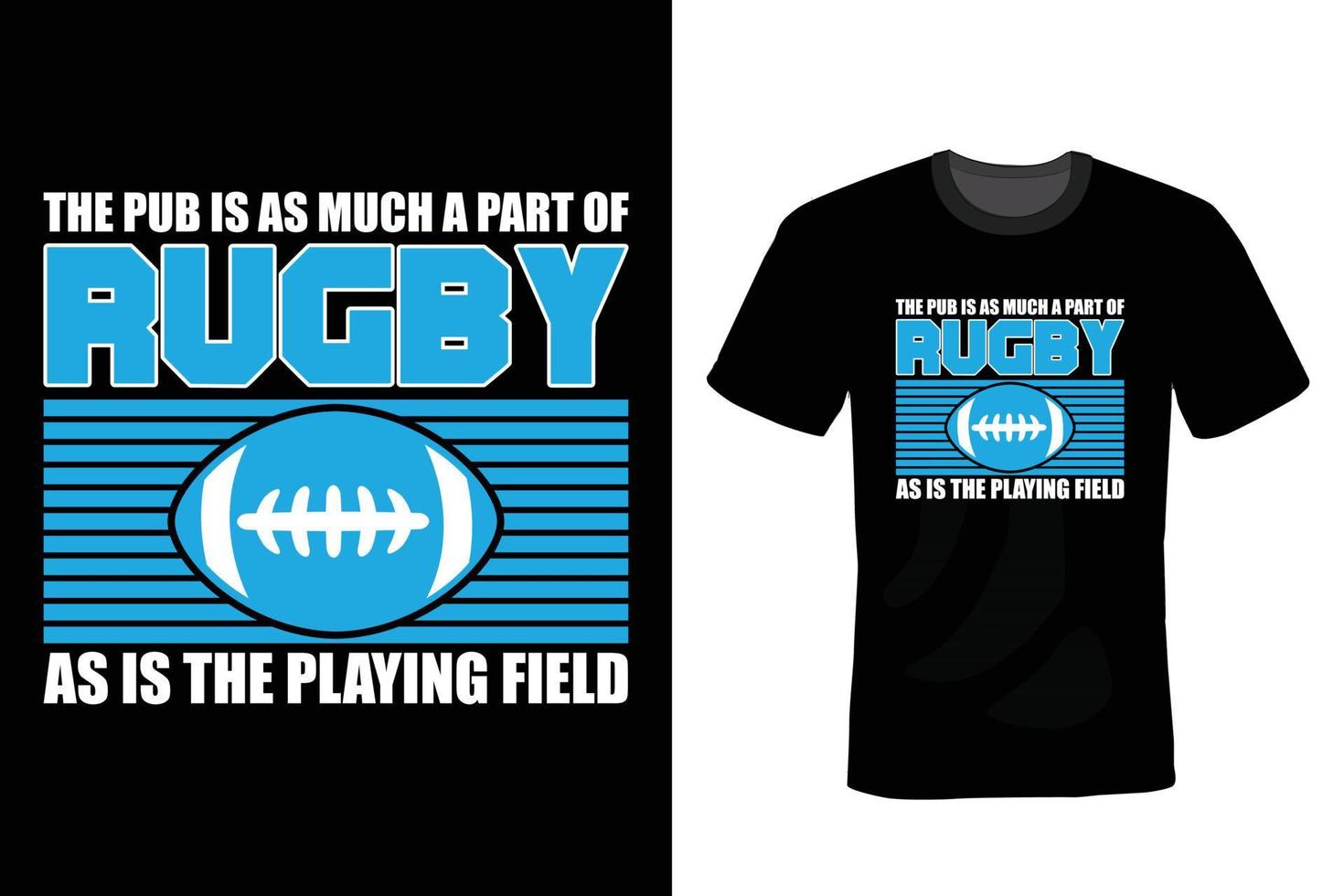 Rugby T shirt design, vintage, typography vector