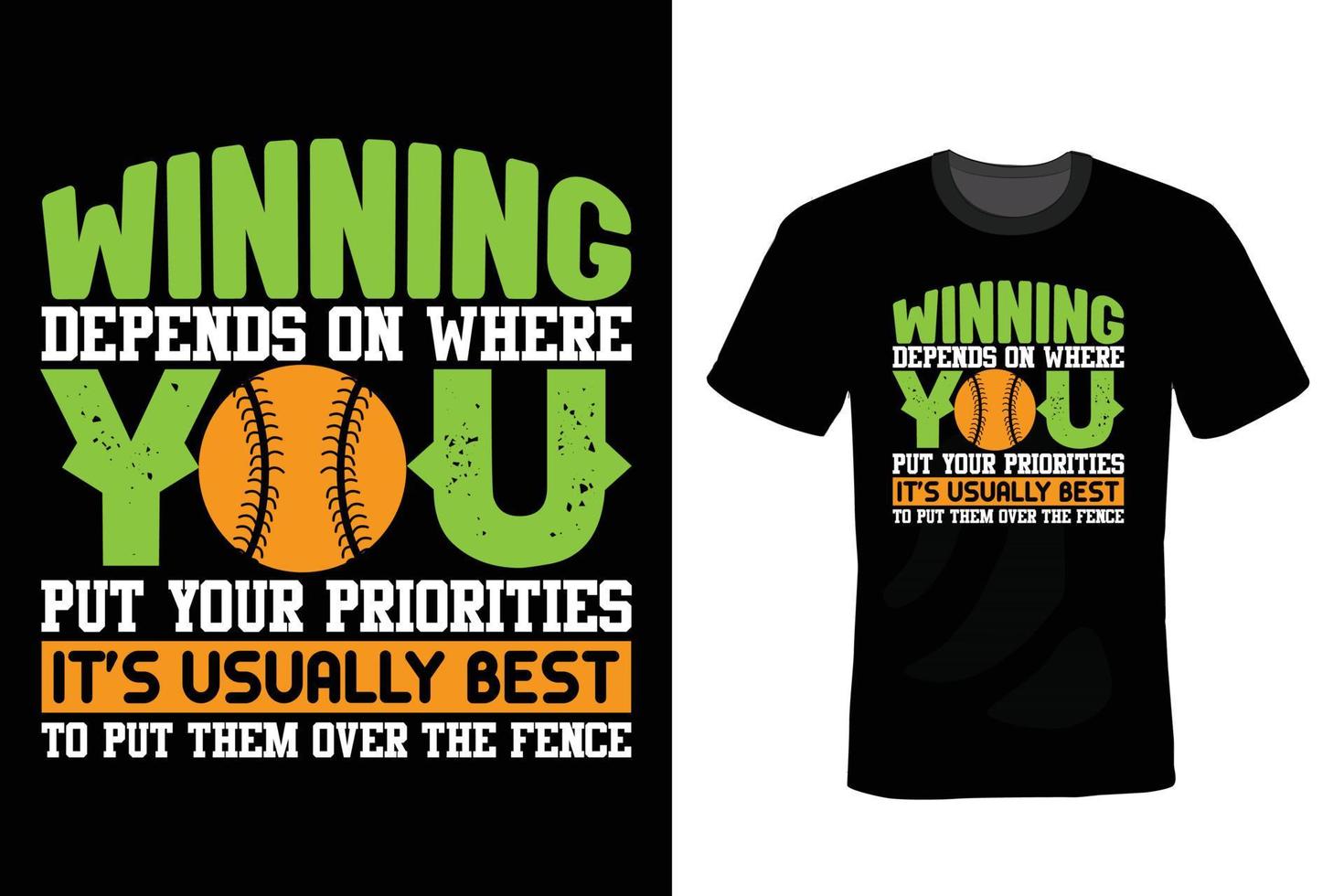 Baseball T shirt design, vintage, typography vector