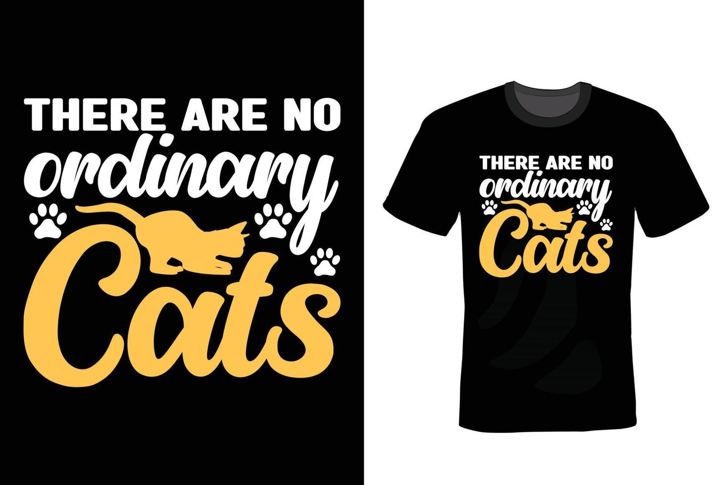 Cat T shirt design, vintage, typography vector
