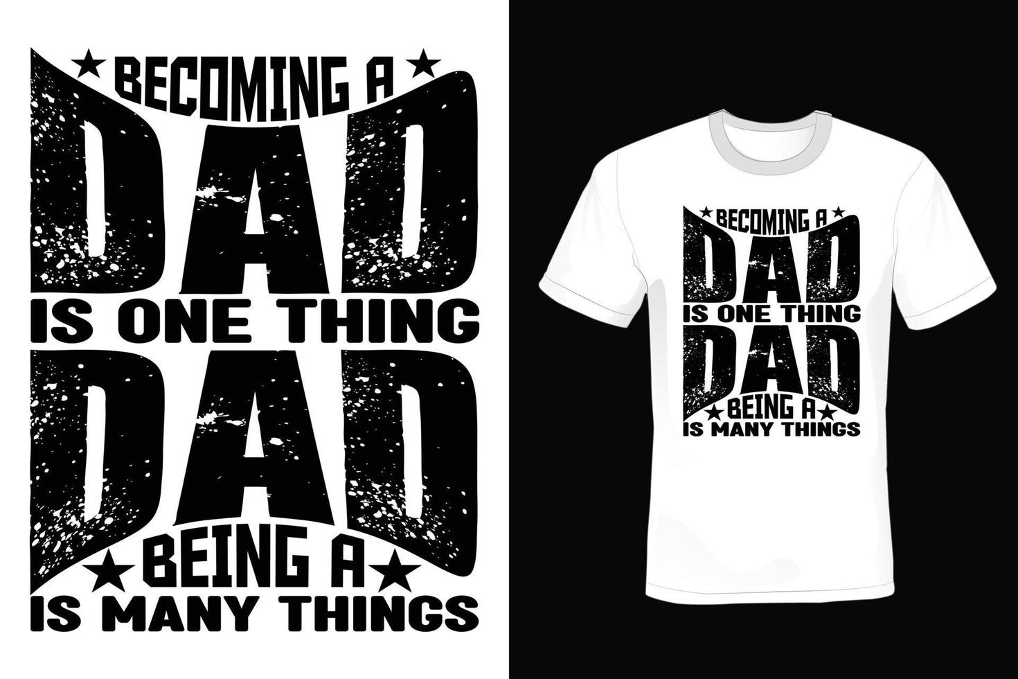 Father T shirt design, vintage, typography vector