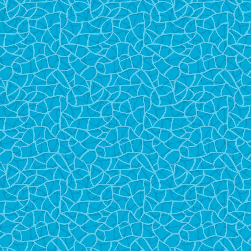patrón sin costuras de agua de piscina. textura transparente de verano vector