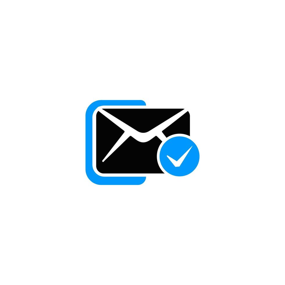 successfully mail or message send icon vector