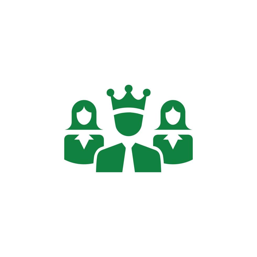 Award, business rank, success, team, winner, crown on head icon is full editable vector
