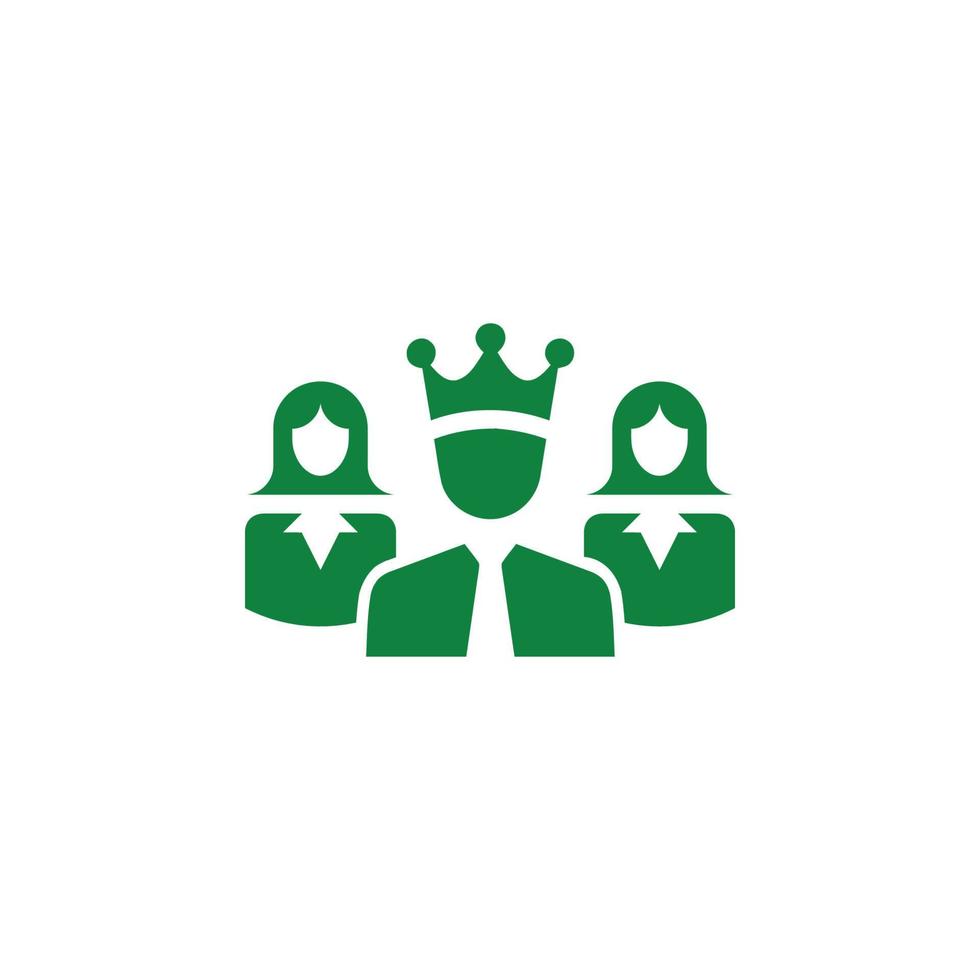 Award, business rank, success, team, winner, crown on head icon is full editable vector