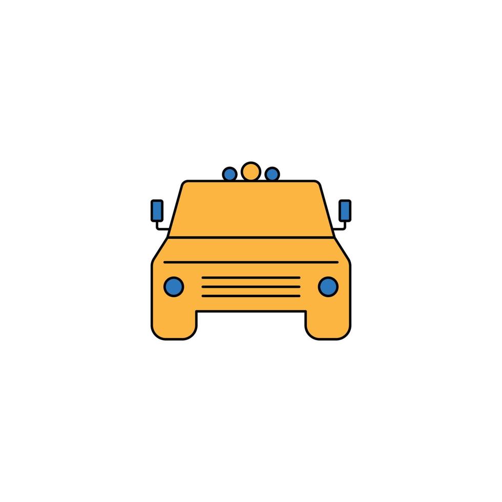 modern new car icon vector