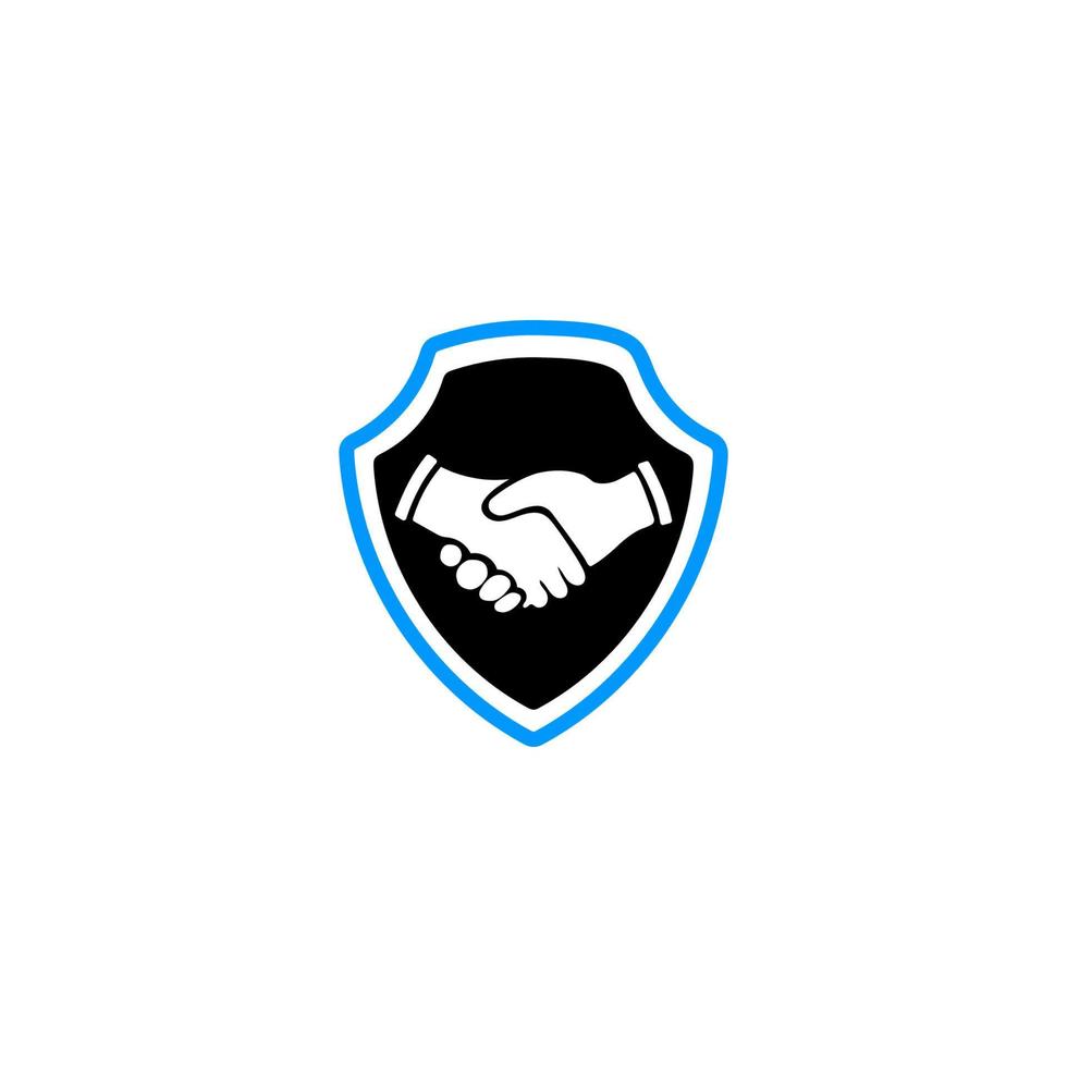 Business secure communication and meeting icon vector