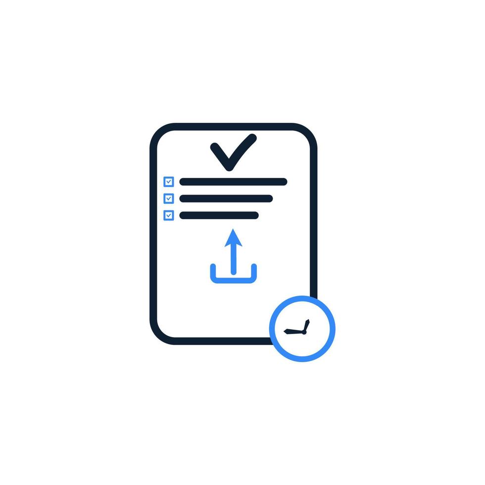 SEO, Article submission icon design vector