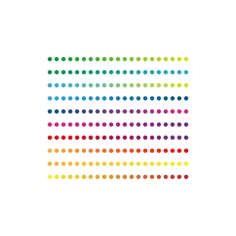 Dotted line icon set vector