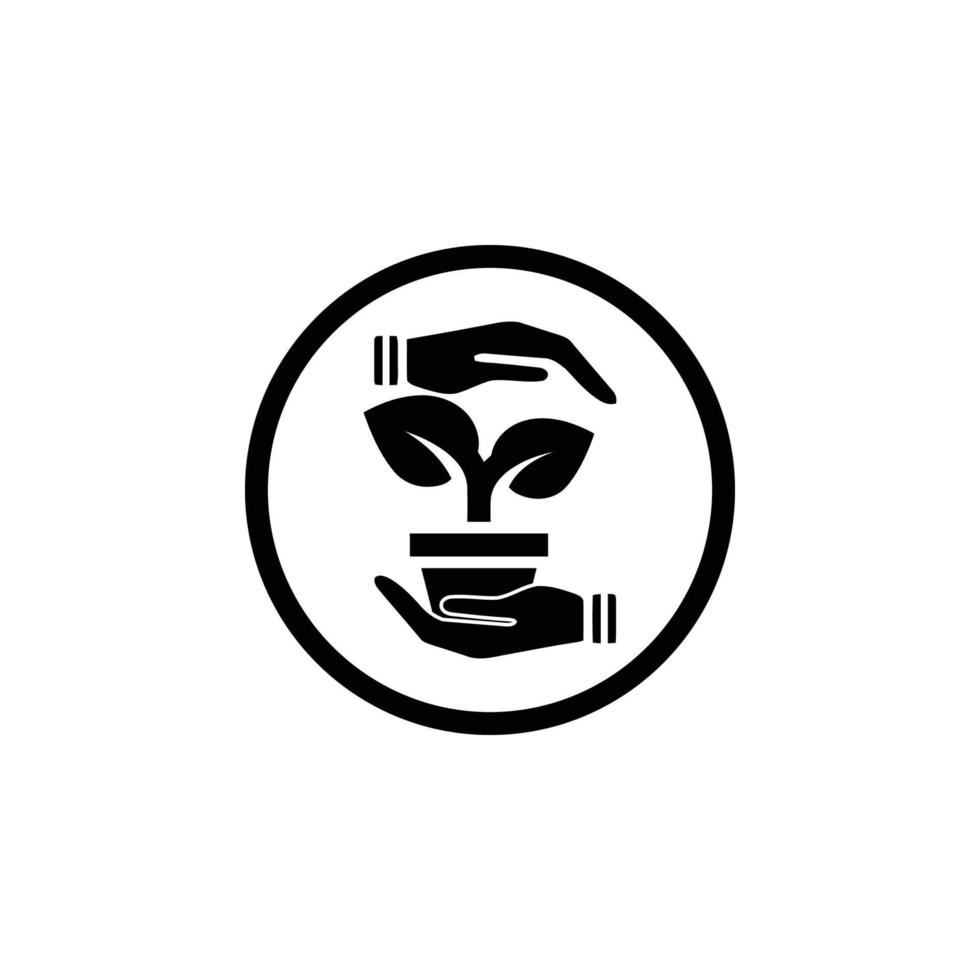 icono de seguro, protección empresarial, seguro de cosechas, seguro de vida y familiar vector