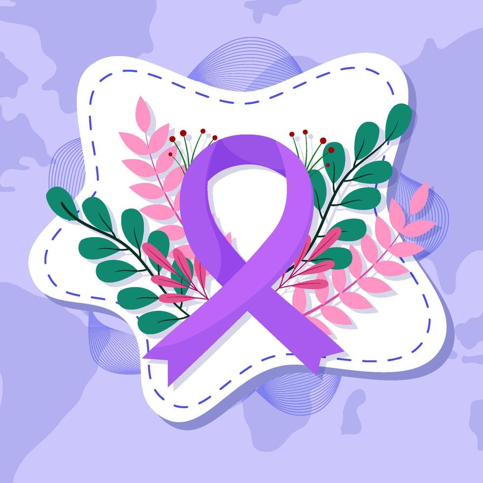 fondo del día del sobreviviente de cáncer vector