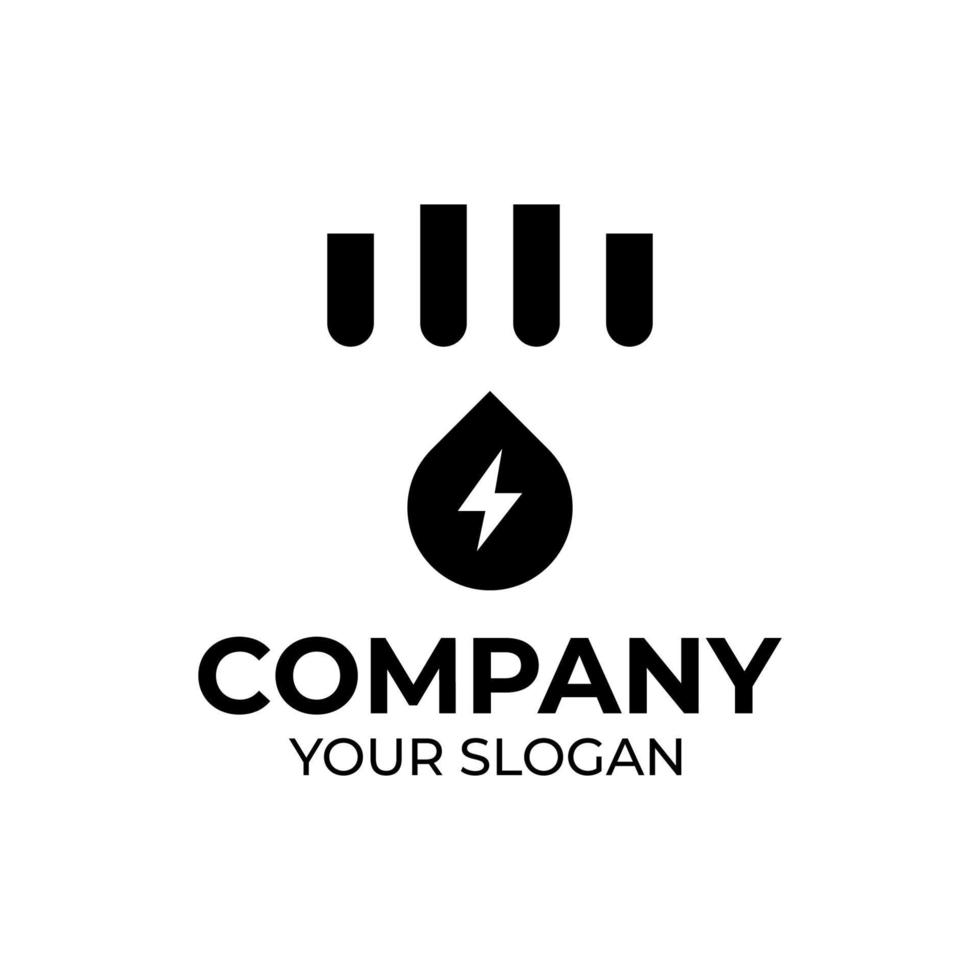 Vape shop logo design vector