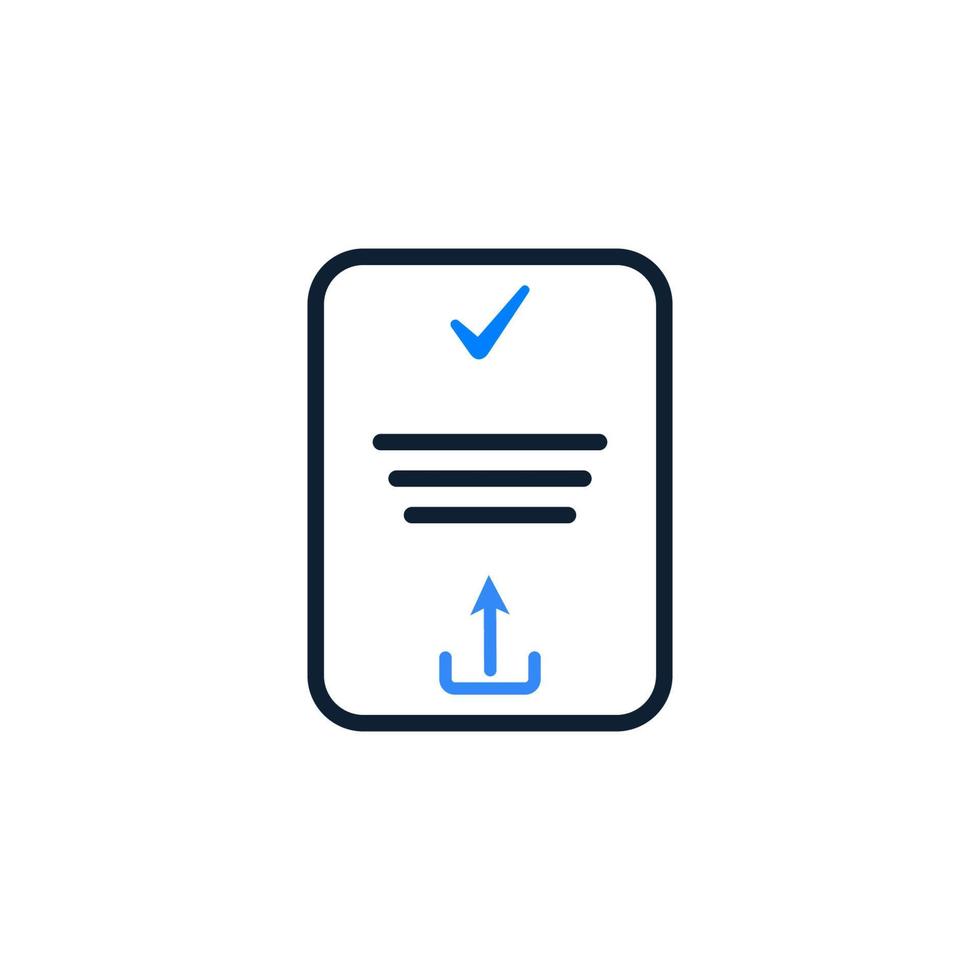 SEO, Article submission icon design vector