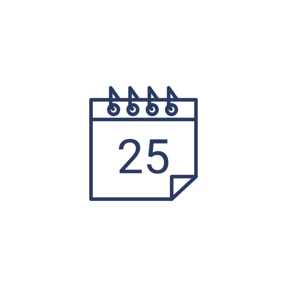 Schedule date calendar icon vector