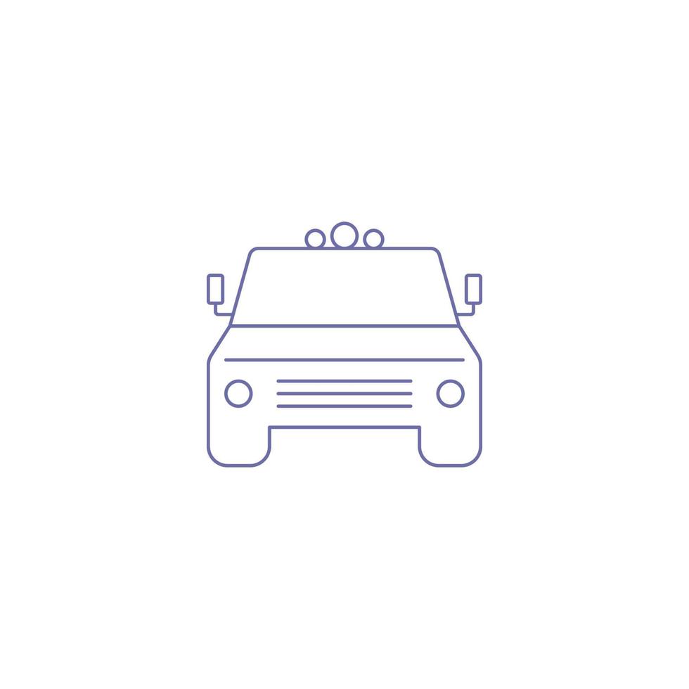 modern new car icon vector