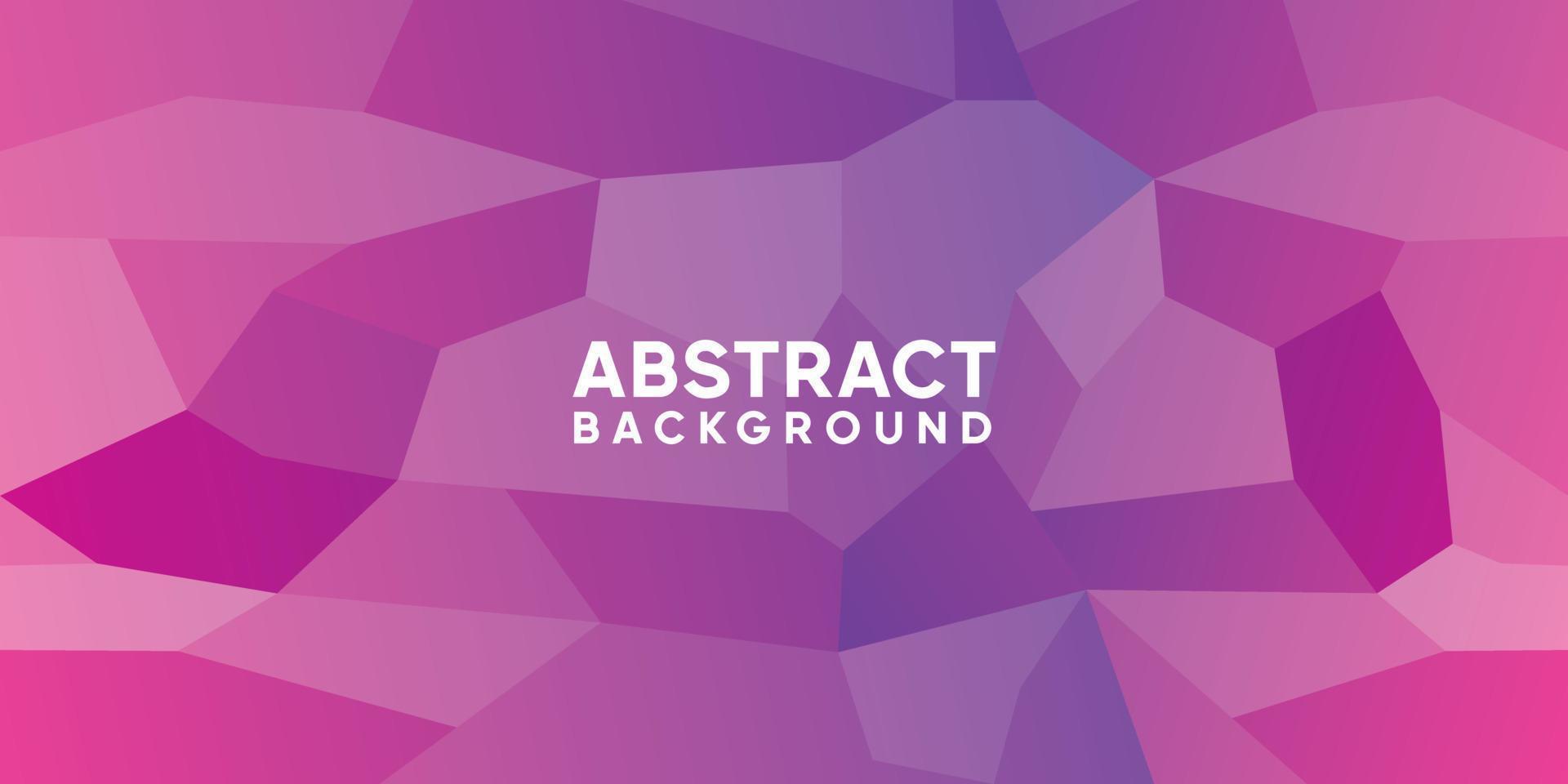 Abstract polygon background vector design