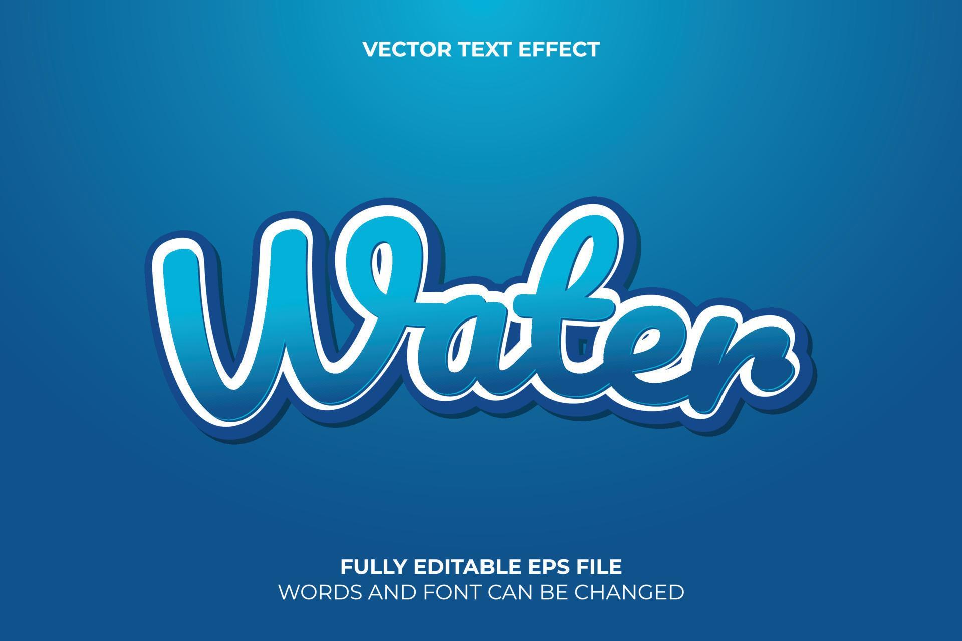 Editable 3D Vector Text Effect Template 7851947 Vector Art at Vecteezy