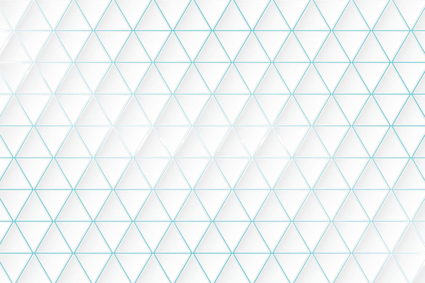 White cover design with the rectangle. Minimalist blacklight cover design. Elegant triangles mosaic wall background vector