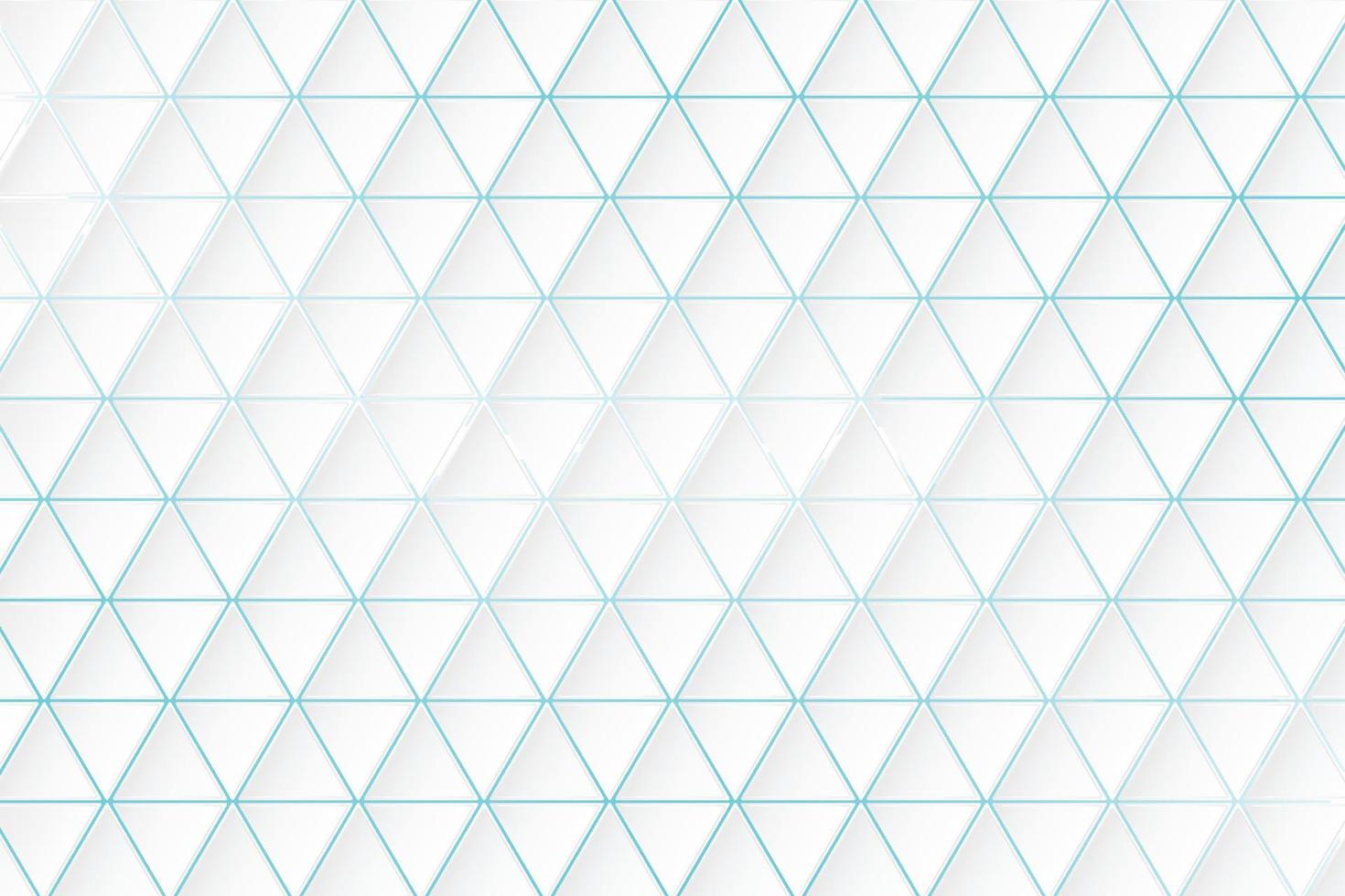 White cover design with the rectangle. Minimalist blacklight cover design. Elegant triangles mosaic wall background vector