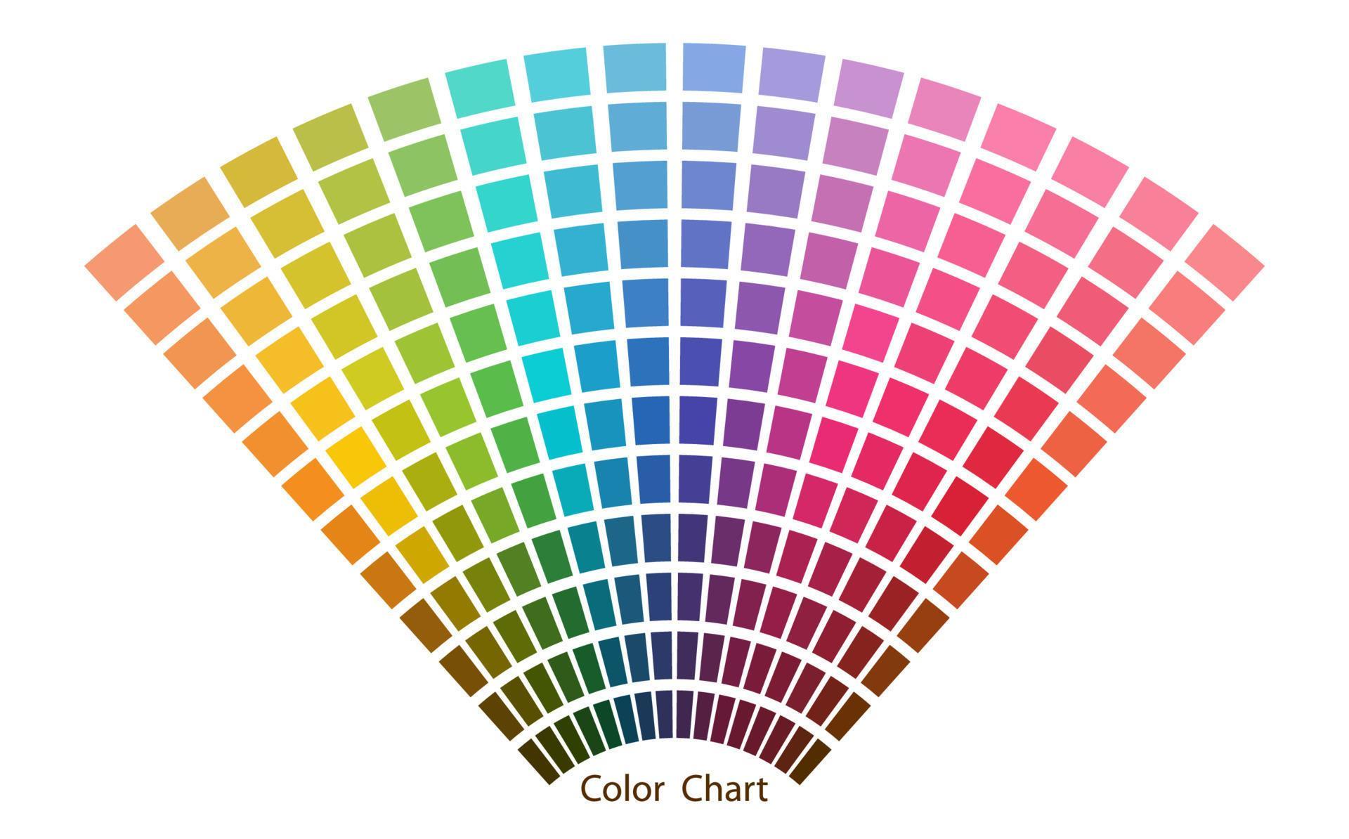 color chart designer tool texture pattern background. Color palette