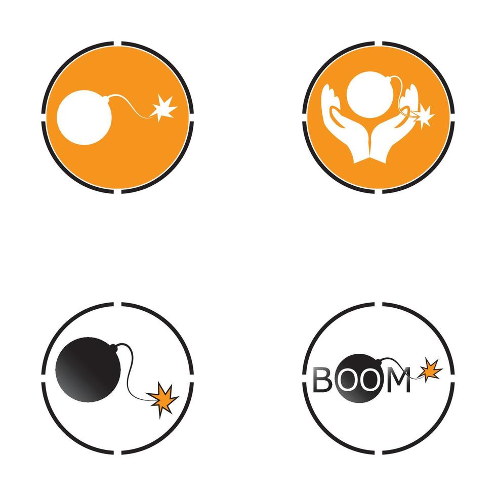 Boom Icon vector background