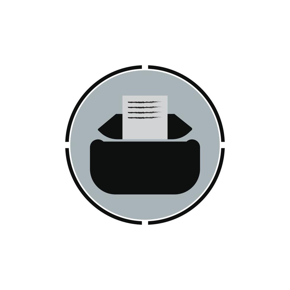 E-mail symbol vector. Mail line icon vector
