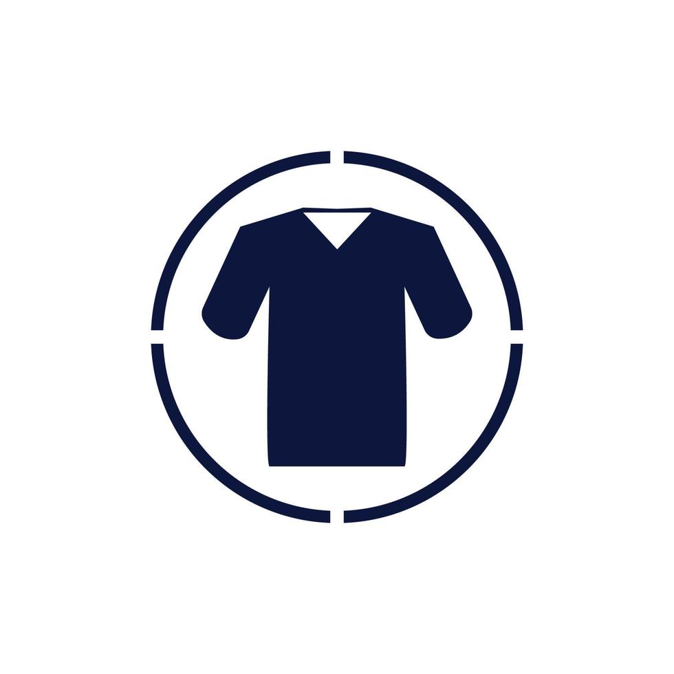 Tshirt Icon vector background