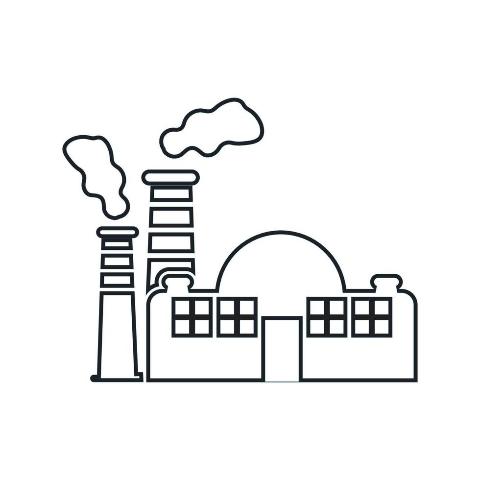 FACTORY BUILDING ICONS VECTOR 7856116 Vector Art at Vecteezy