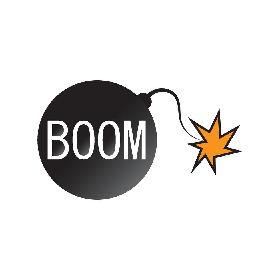 Boom Icon vector background